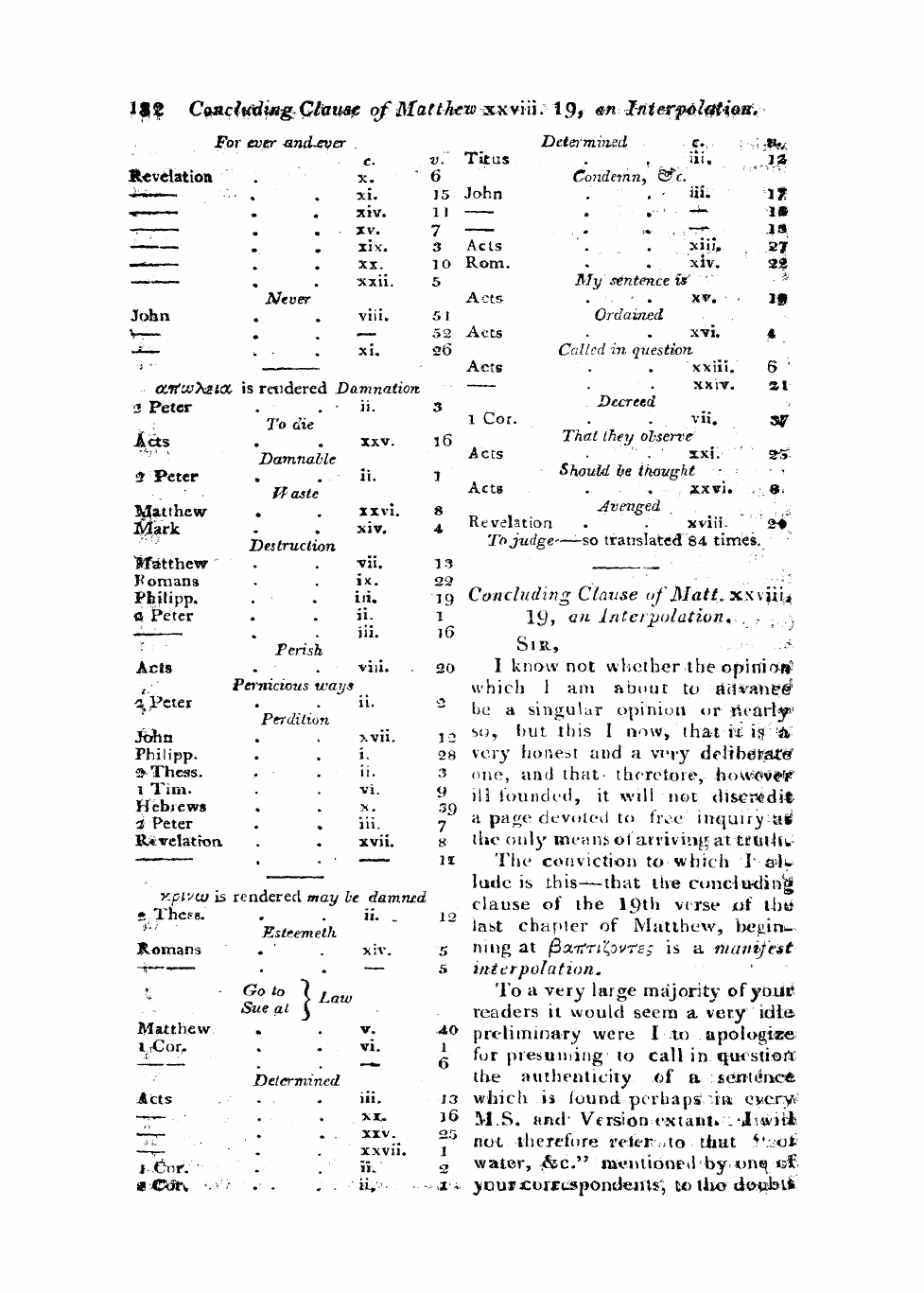 Monthly Repository (1806-1838) and Unitarian Chronicle (1832-1833): F Y, 1st edition - Untitled Article