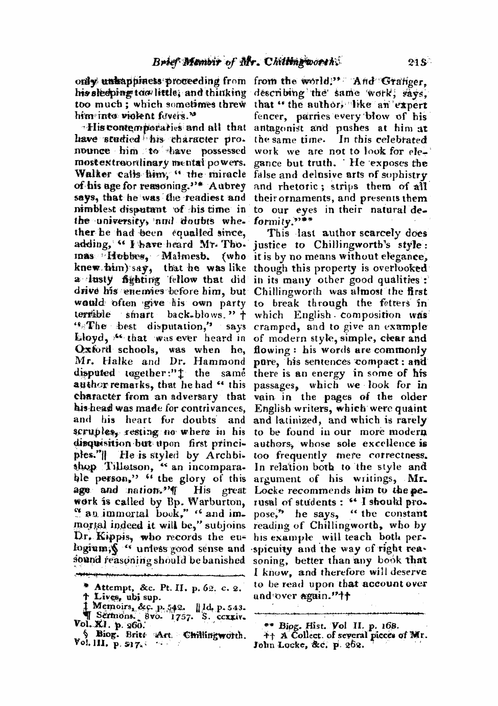 Monthly Repository (1806-1838) and Unitarian Chronicle (1832-1833): F Y, 1st edition - Untitled Article