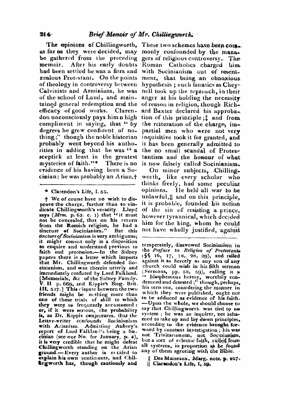 Monthly Repository (1806-1838) and Unitarian Chronicle (1832-1833): F Y, 1st edition - Untitled Article