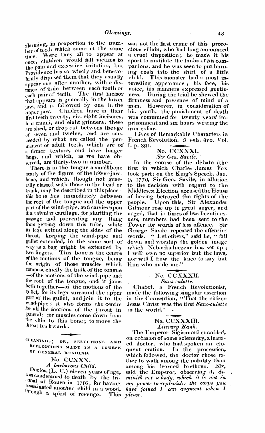 Monthly Repository (1806-1838) and Unitarian Chronicle (1832-1833): F Y, 1st edition: 37