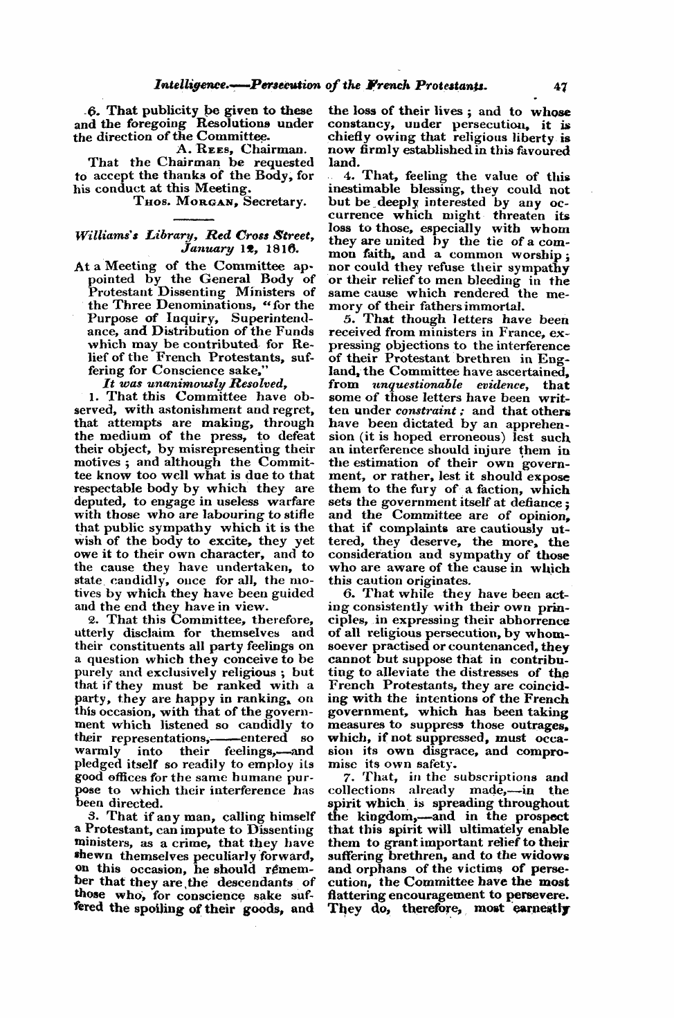 Monthly Repository (1806-1838) and Unitarian Chronicle (1832-1833): F Y, 1st edition - Untitled Article