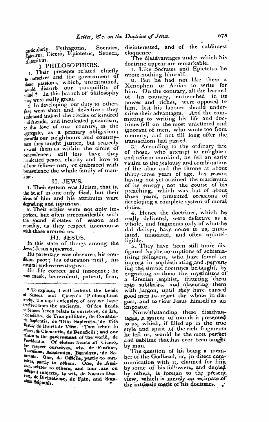 Monthly Repository (1806-1838) and Unitarian Chronicle (1832-1833): F Y, 1st edition - Untitled Article