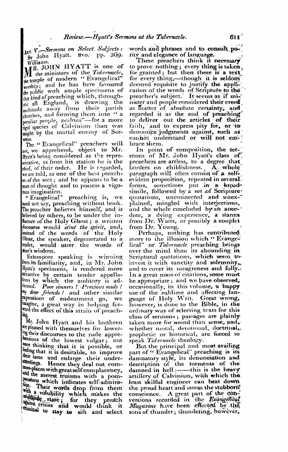 Monthly Repository (1806-1838) and Unitarian Chronicle (1832-1833): F Y, 1st edition - Untitled Article