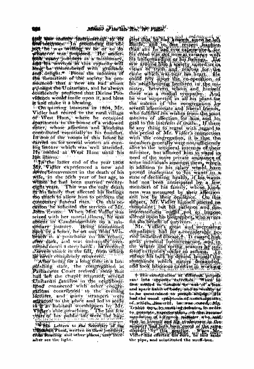 Monthly Repository (1806-1838) and Unitarian Chronicle (1832-1833): F Y, 1st edition - Untitled Article