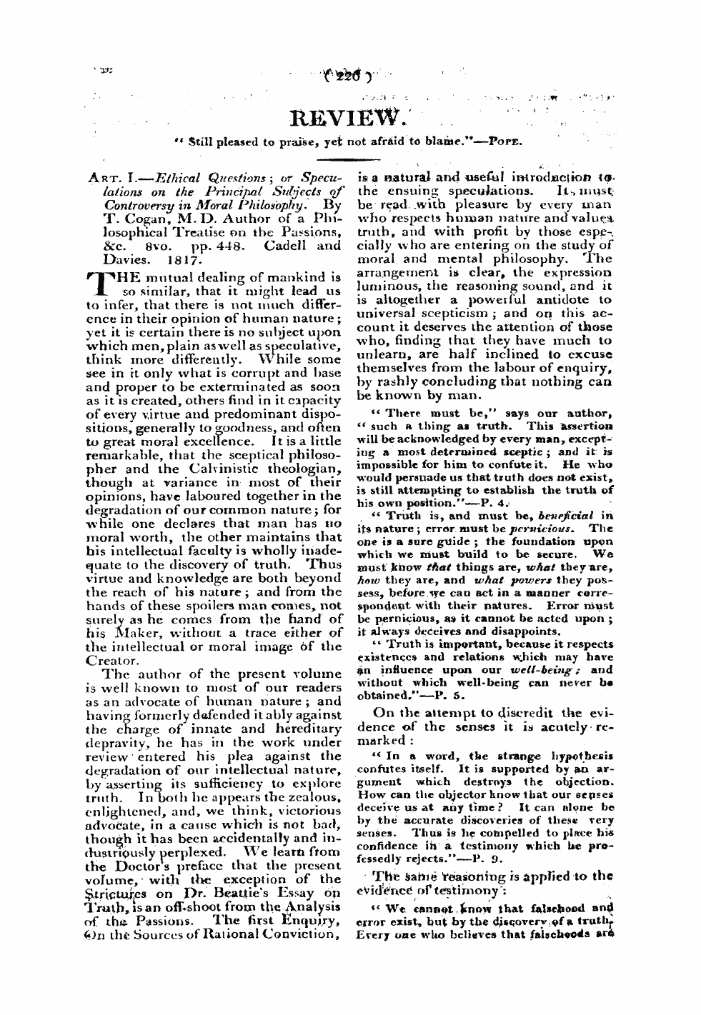 Monthly Repository (1806-1838) and Unitarian Chronicle (1832-1833): F Y, 1st edition: 34