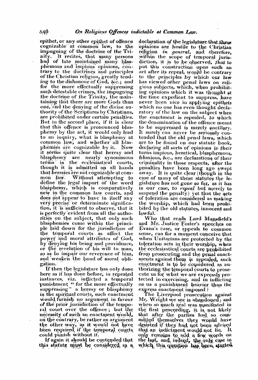 Monthly Repository (1806-1838) and Unitarian Chronicle (1832-1833): F Y, 1st edition: 34