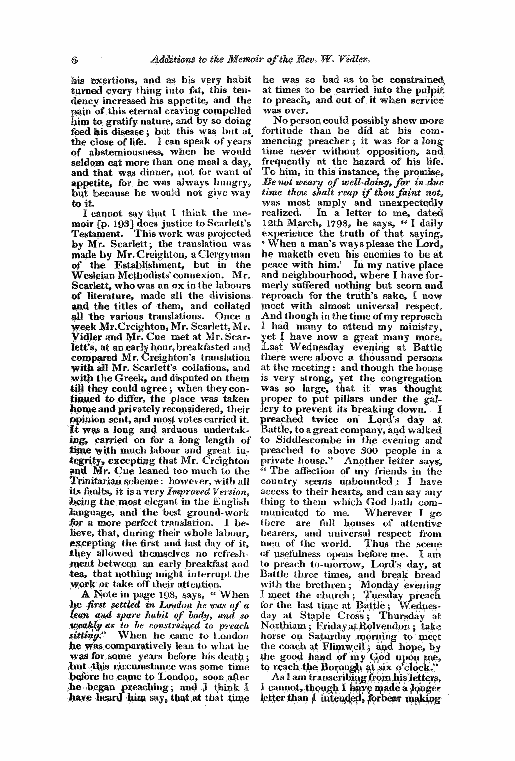 Monthly Repository (1806-1838) and Unitarian Chronicle (1832-1833): F Y, 1st edition - Untitled Article