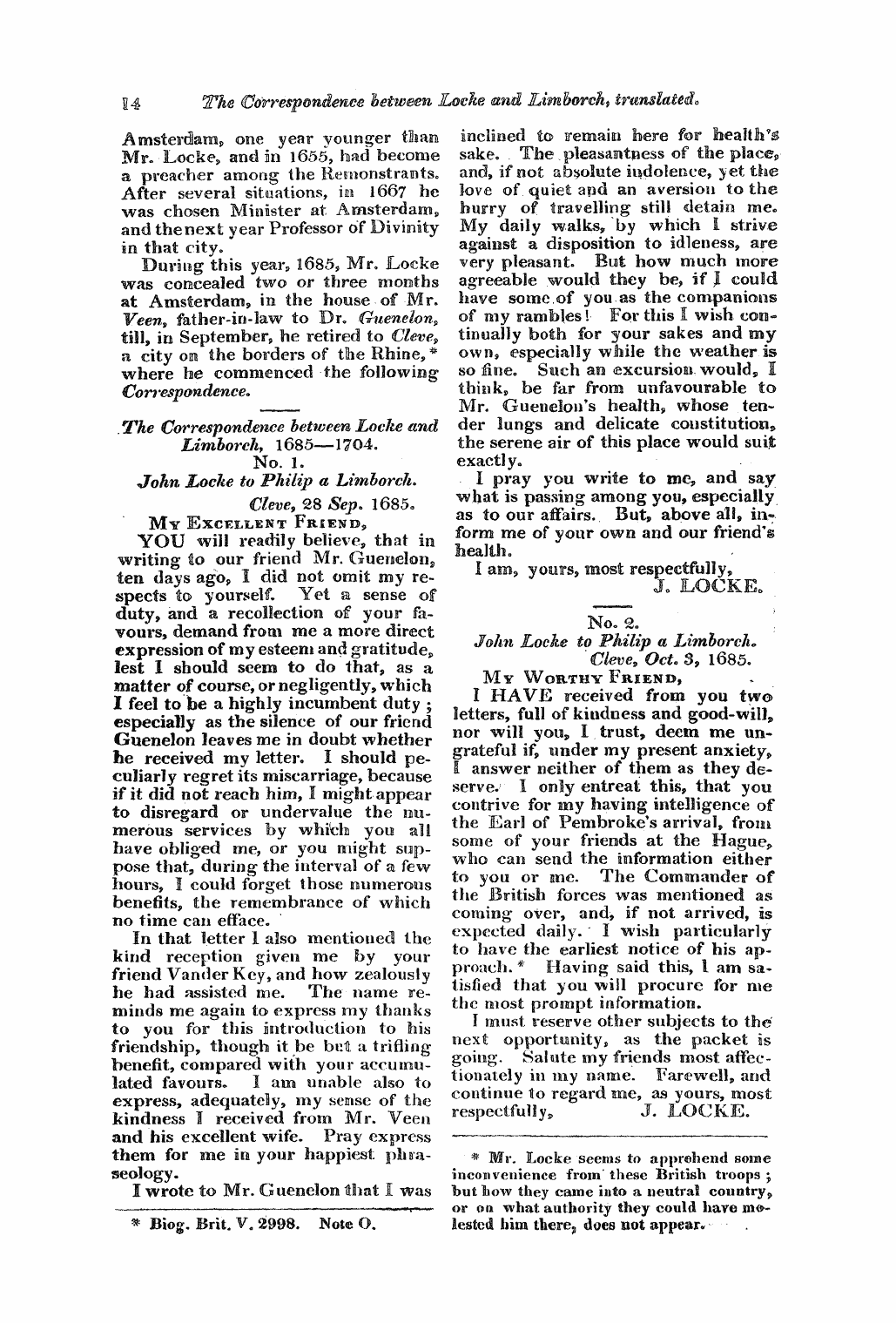 Monthly Repository (1806-1838) and Unitarian Chronicle (1832-1833): F Y, 1st edition - Untitled Article