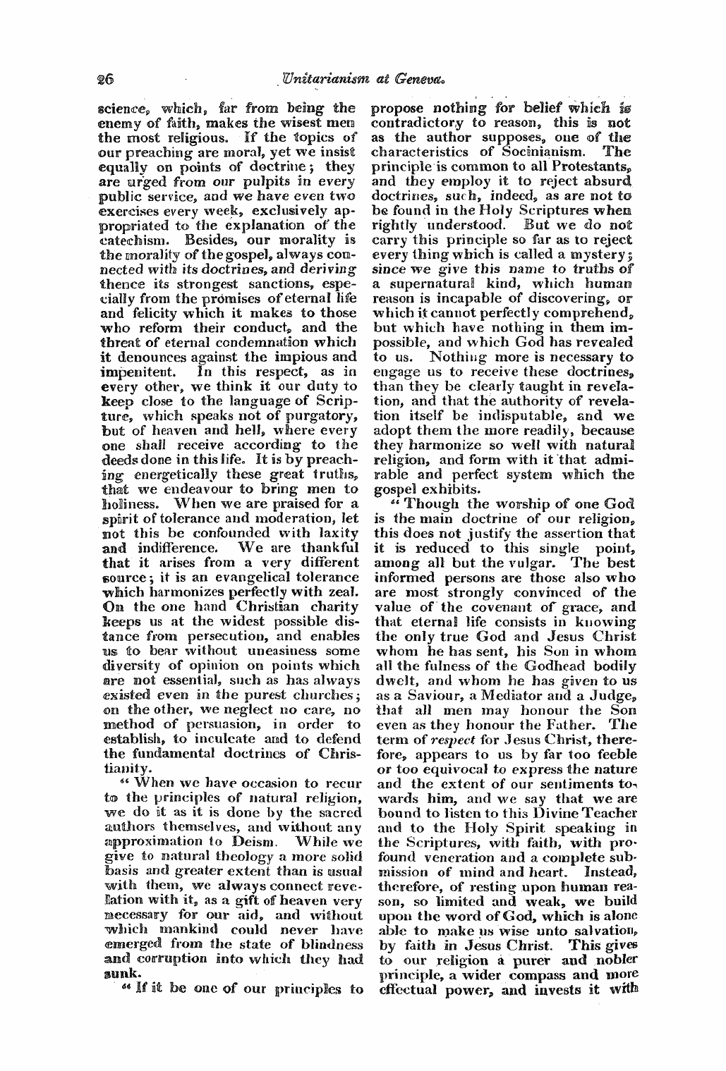 Monthly Repository (1806-1838) and Unitarian Chronicle (1832-1833): F Y, 1st edition - Untitled Article