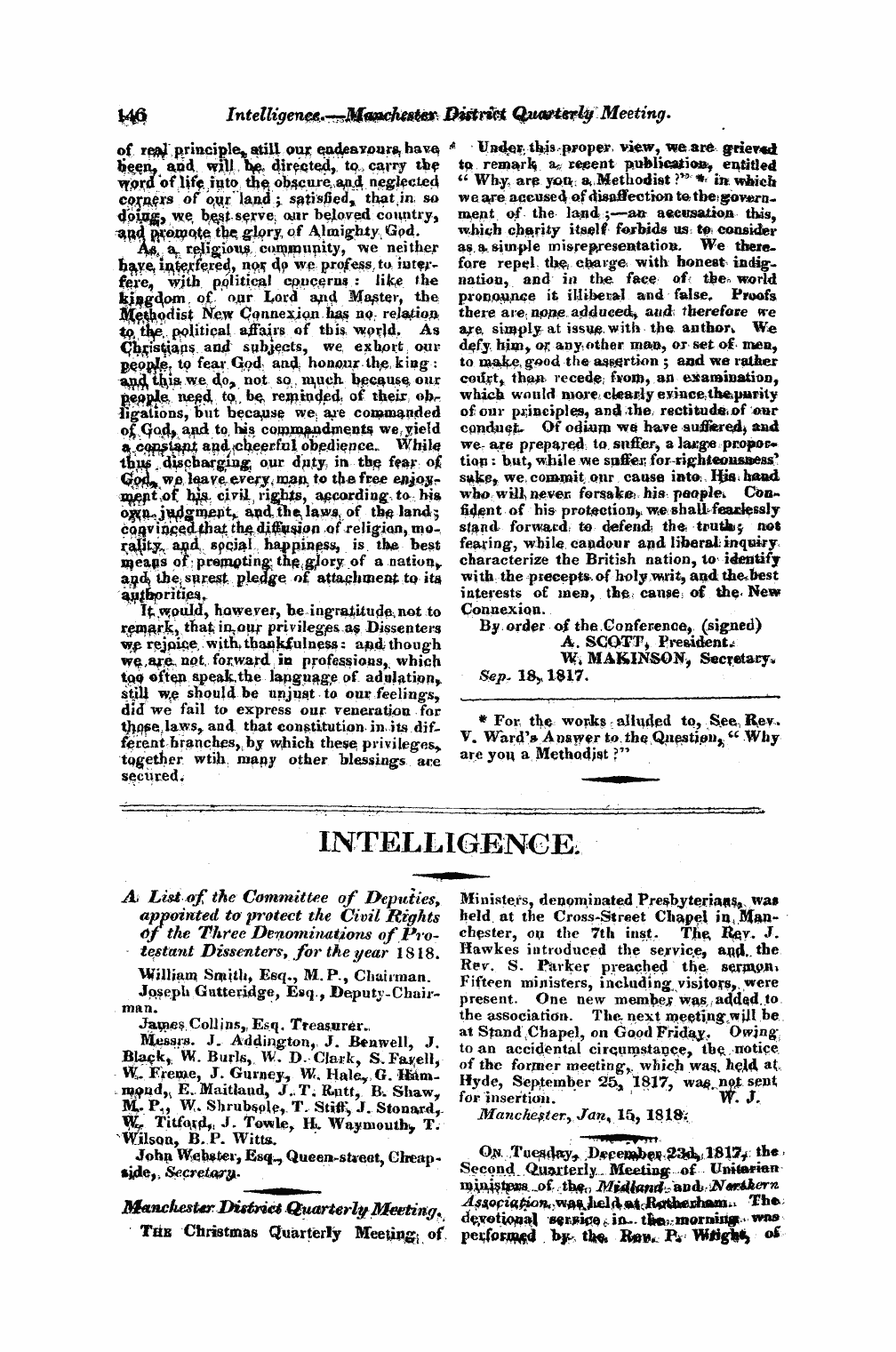 Monthly Repository (1806-1838) and Unitarian Chronicle (1832-1833): F Y, 1st edition - Untitled Article