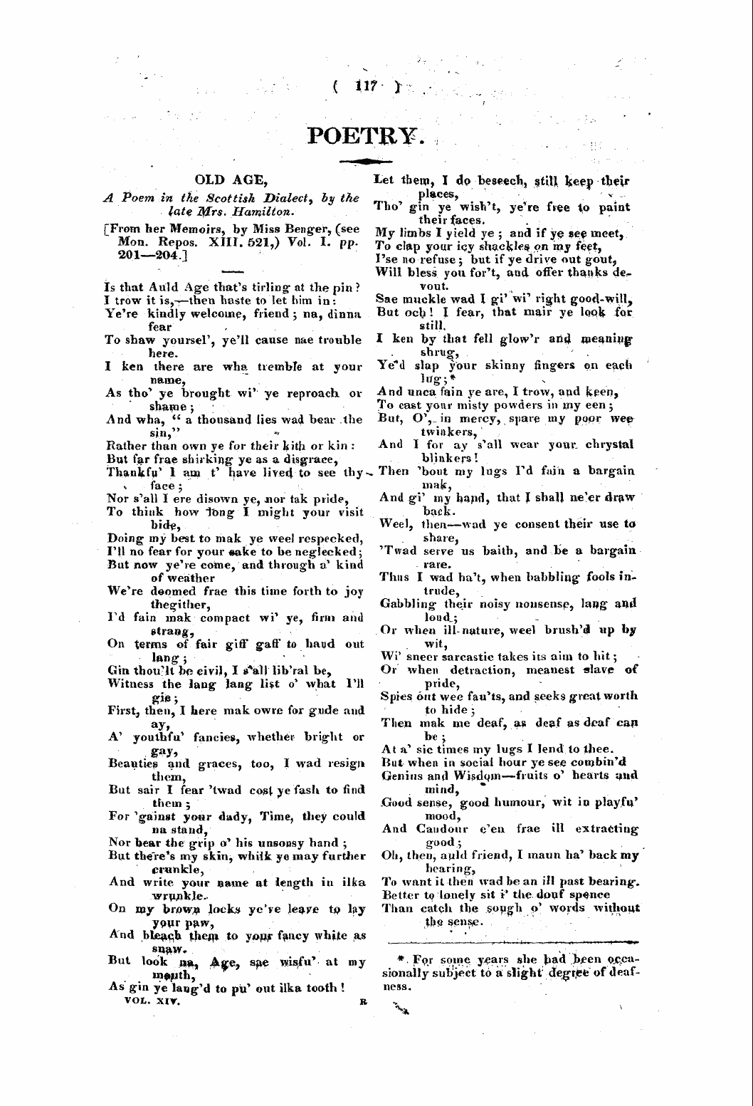 Monthly Repository (1806-1838) and Unitarian Chronicle (1832-1833): F Y, 1st edition, Supplement: 49