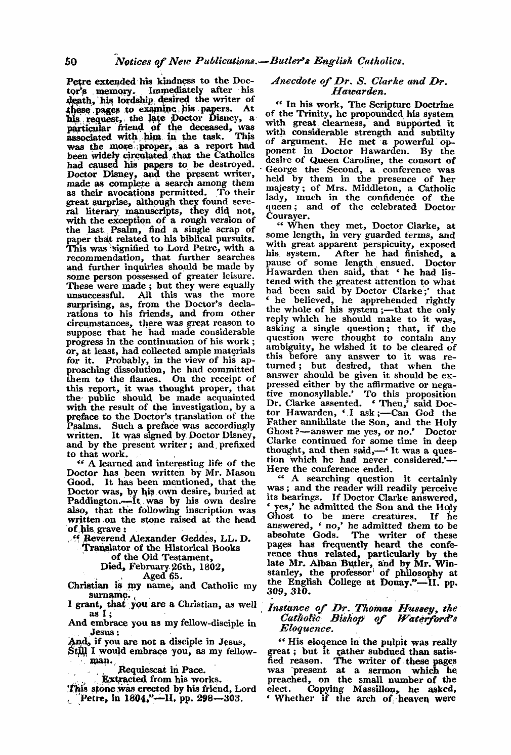 Monthly Repository (1806-1838) and Unitarian Chronicle (1832-1833): F Y, 1st edition - Untitled Article