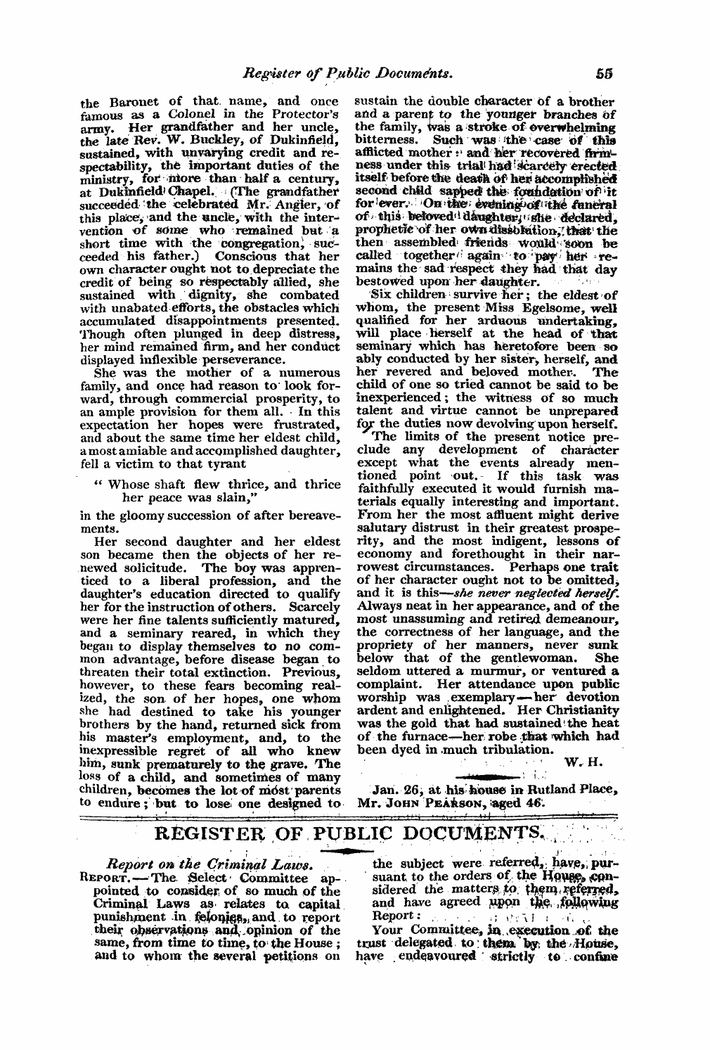 Monthly Repository (1806-1838) and Unitarian Chronicle (1832-1833): F Y, 1st edition - Untitled Article