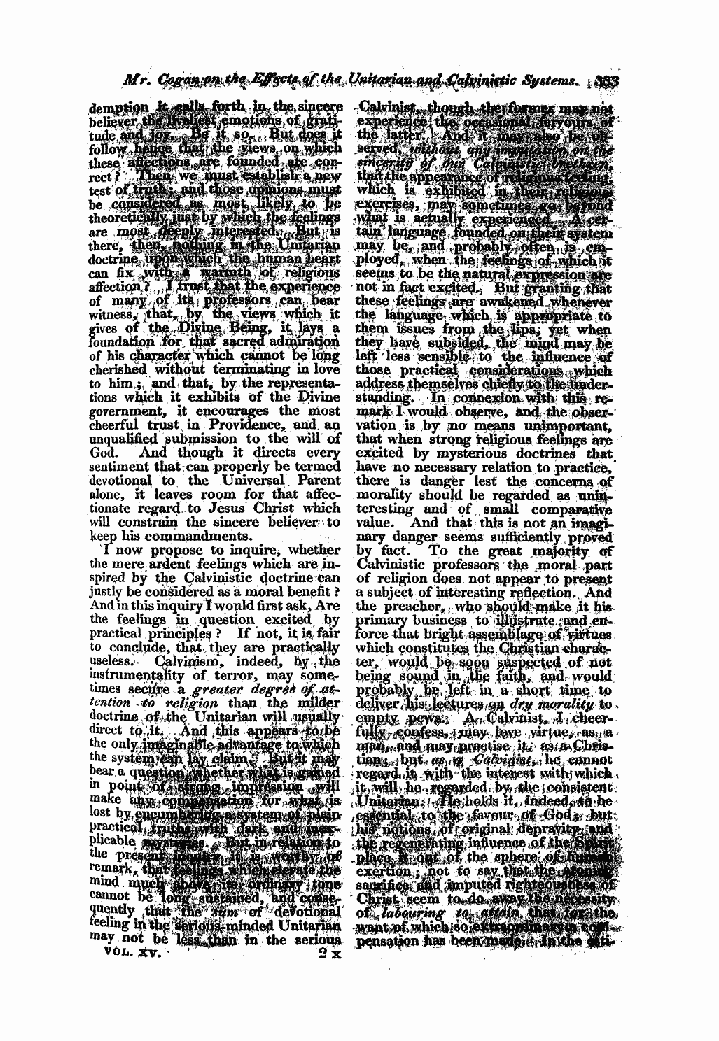 Monthly Repository (1806-1838) and Unitarian Chronicle (1832-1833): F Y, 1st edition - Untitled Article