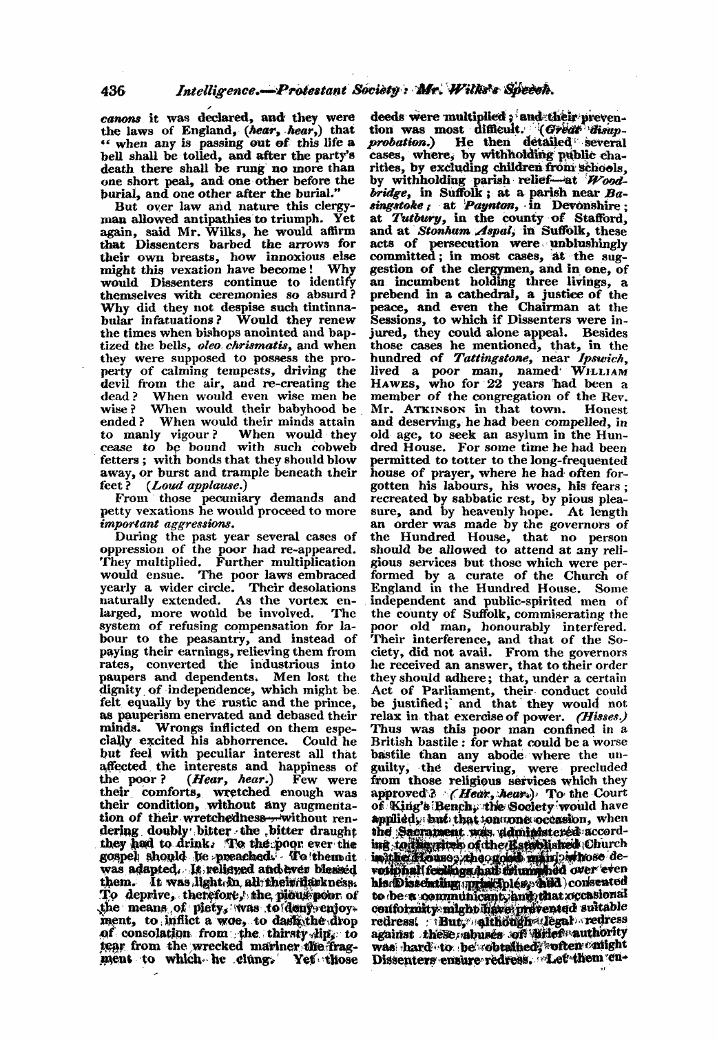 Monthly Repository (1806-1838) and Unitarian Chronicle (1832-1833): F Y, 1st edition - Untitled Article