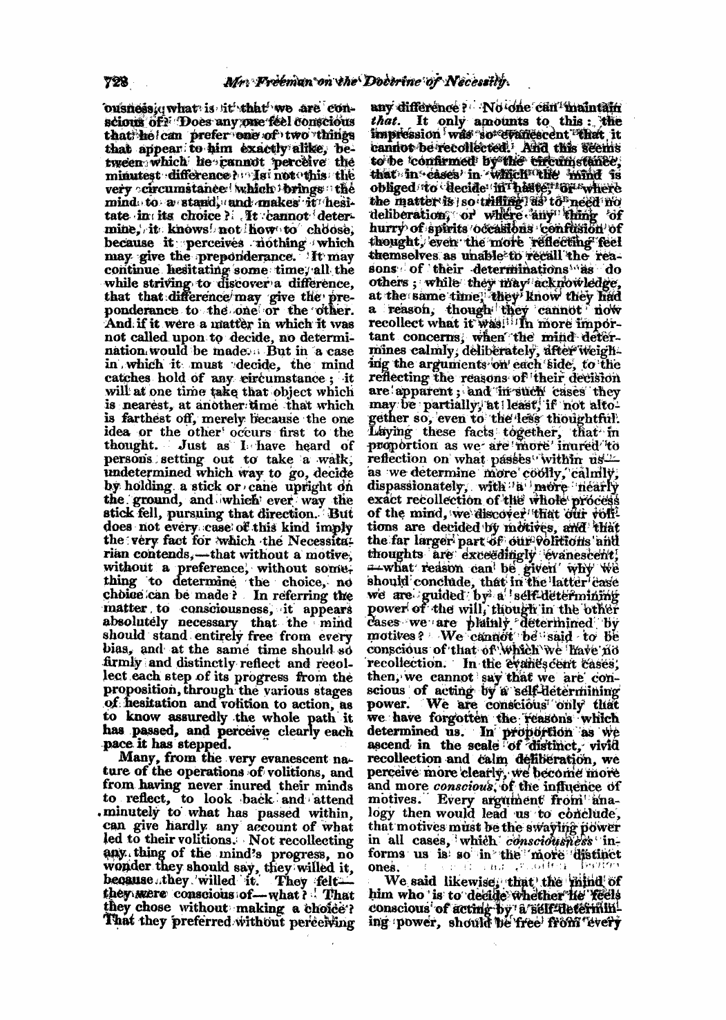 Monthly Repository (1806-1838) and Unitarian Chronicle (1832-1833): F Y, 1st edition - Untitled Article