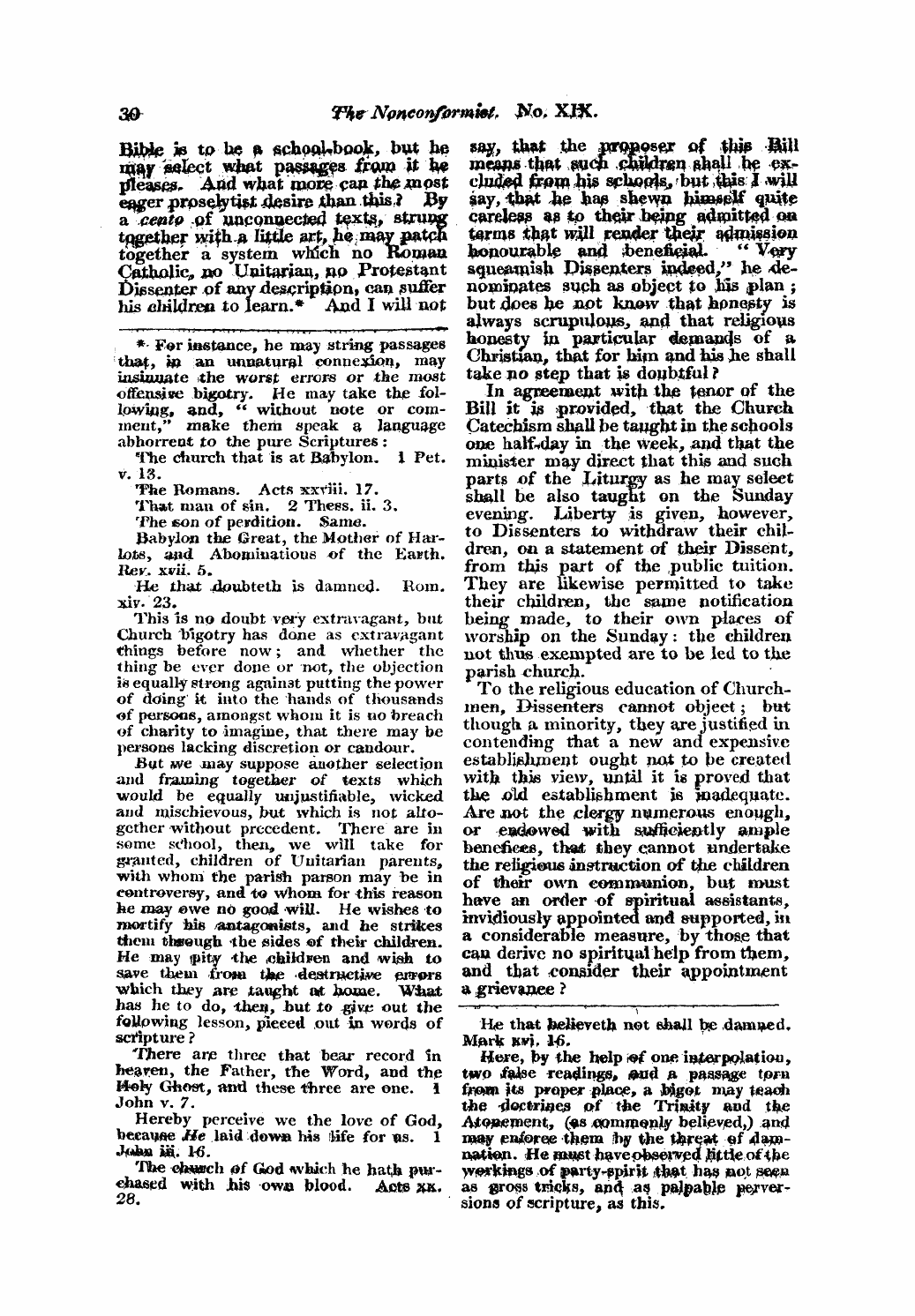 Monthly Repository (1806-1838) and Unitarian Chronicle (1832-1833): F Y, 1st edition: 30