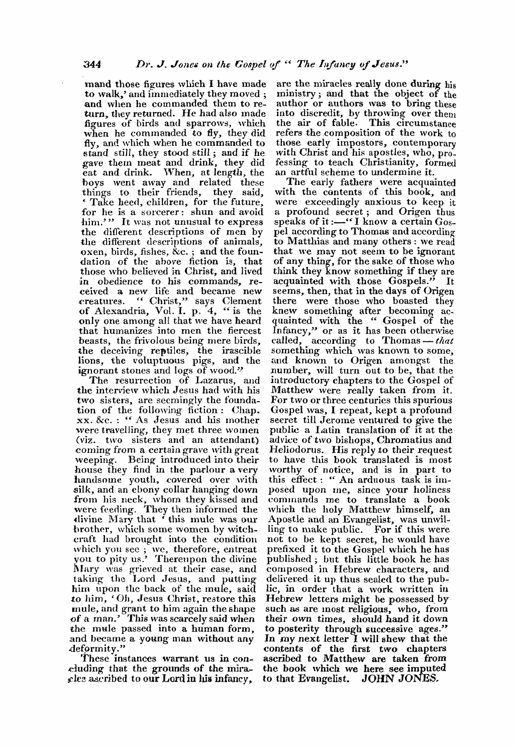 Monthly Repository (1806-1838) and Unitarian Chronicle (1832-1833): F Y, 1st edition - Untitled Article