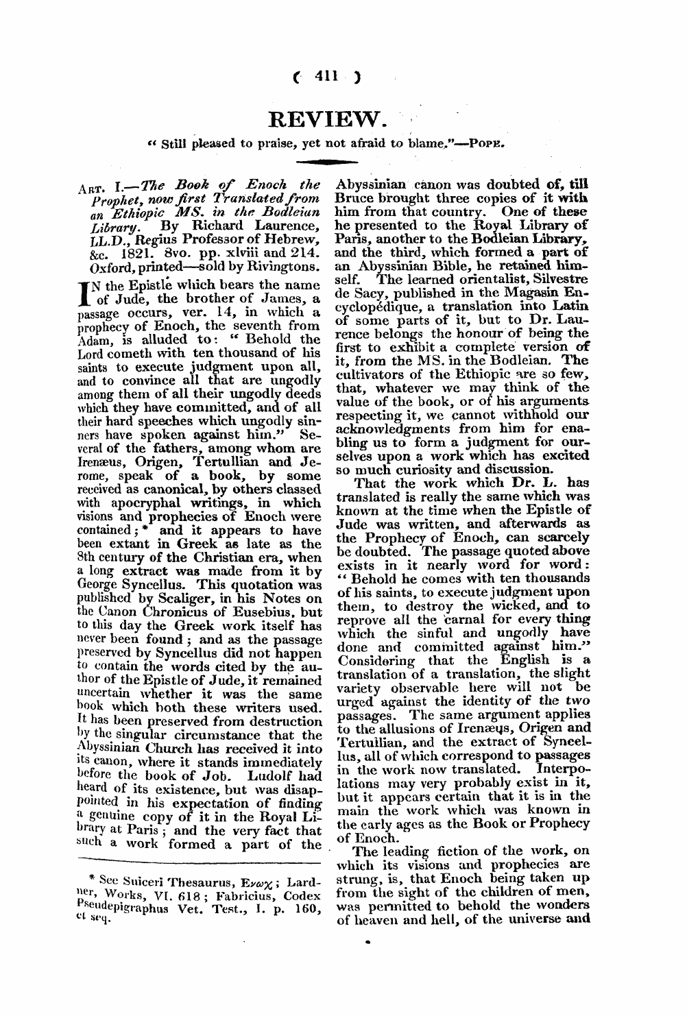 Monthly Repository (1806-1838) and Unitarian Chronicle (1832-1833): F Y, 1st edition: 31