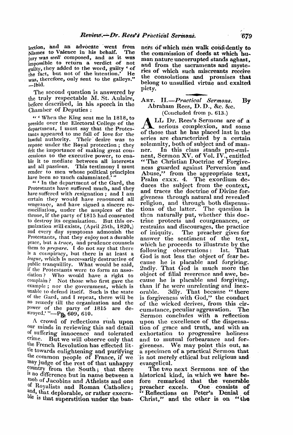 Monthly Repository (1806-1838) and Unitarian Chronicle (1832-1833): F Y, 1st edition: 47