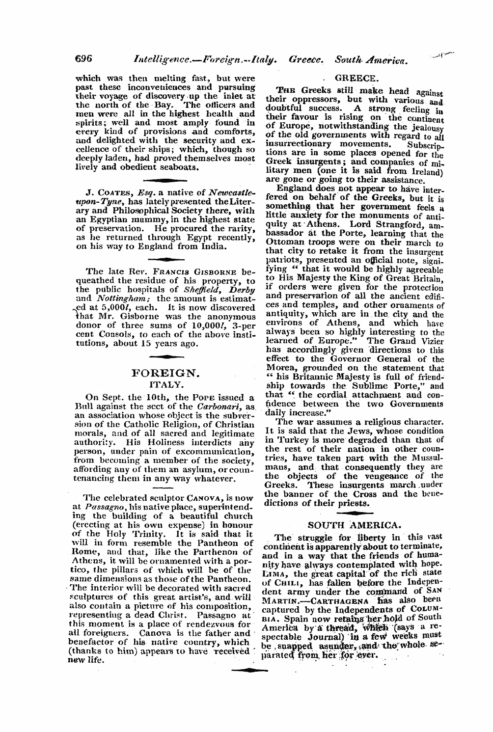 Monthly Repository (1806-1838) and Unitarian Chronicle (1832-1833): F Y, 1st edition - Untitled Article