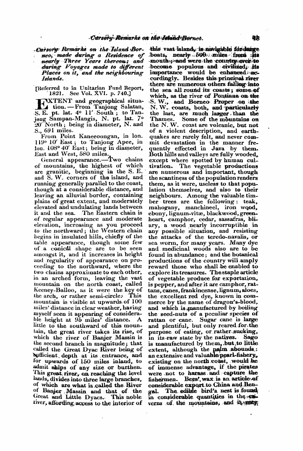 Monthly Repository (1806-1838) and Unitarian Chronicle (1832-1833): F Y, 1st edition - Untitled Article