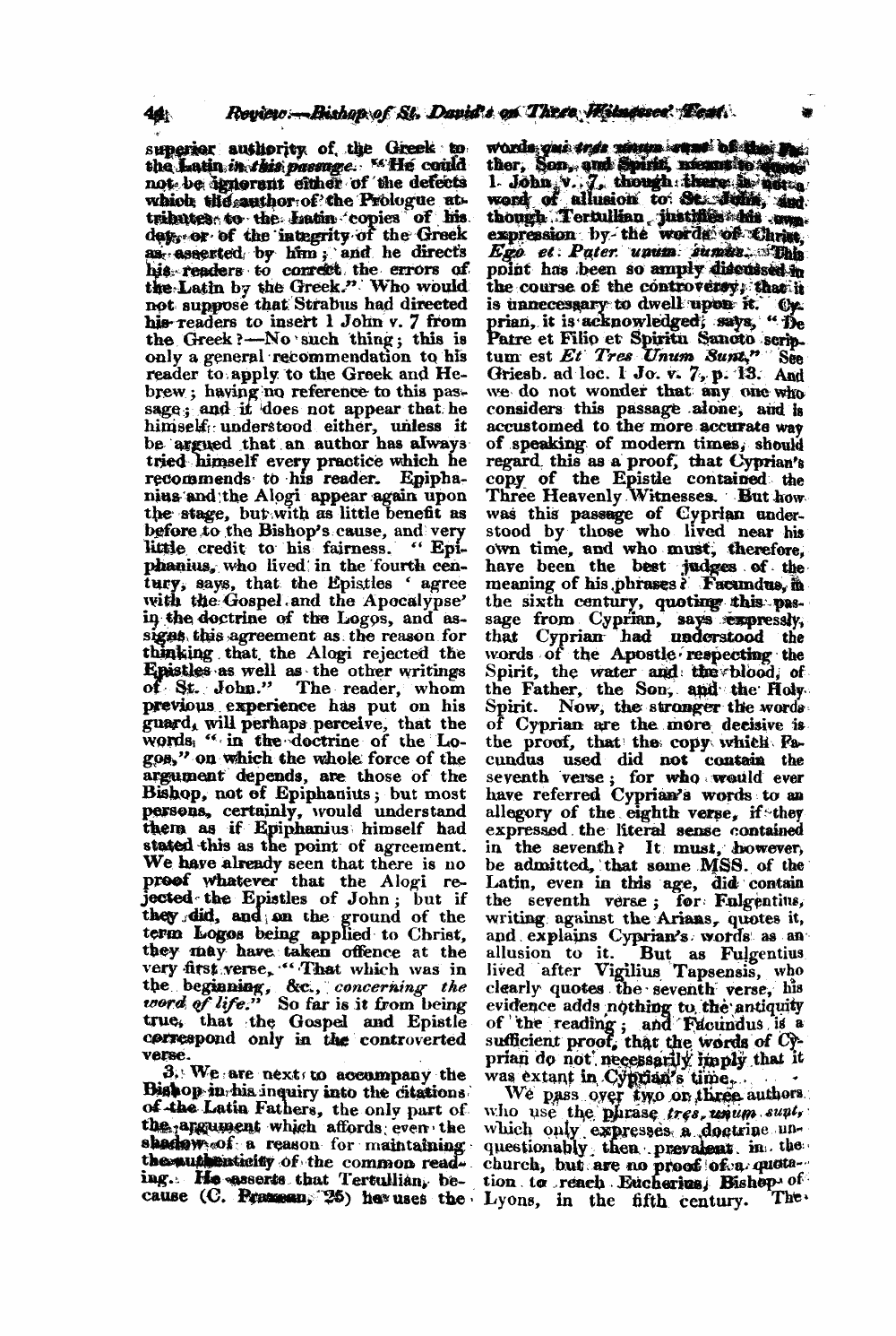 Monthly Repository (1806-1838) and Unitarian Chronicle (1832-1833): F Y, 1st edition - Untitled Article