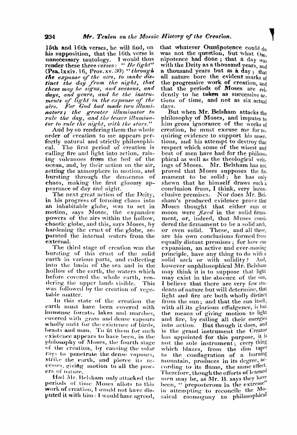 Monthly Repository (1806-1838) and Unitarian Chronicle (1832-1833): F Y, 1st edition - Untitled Article