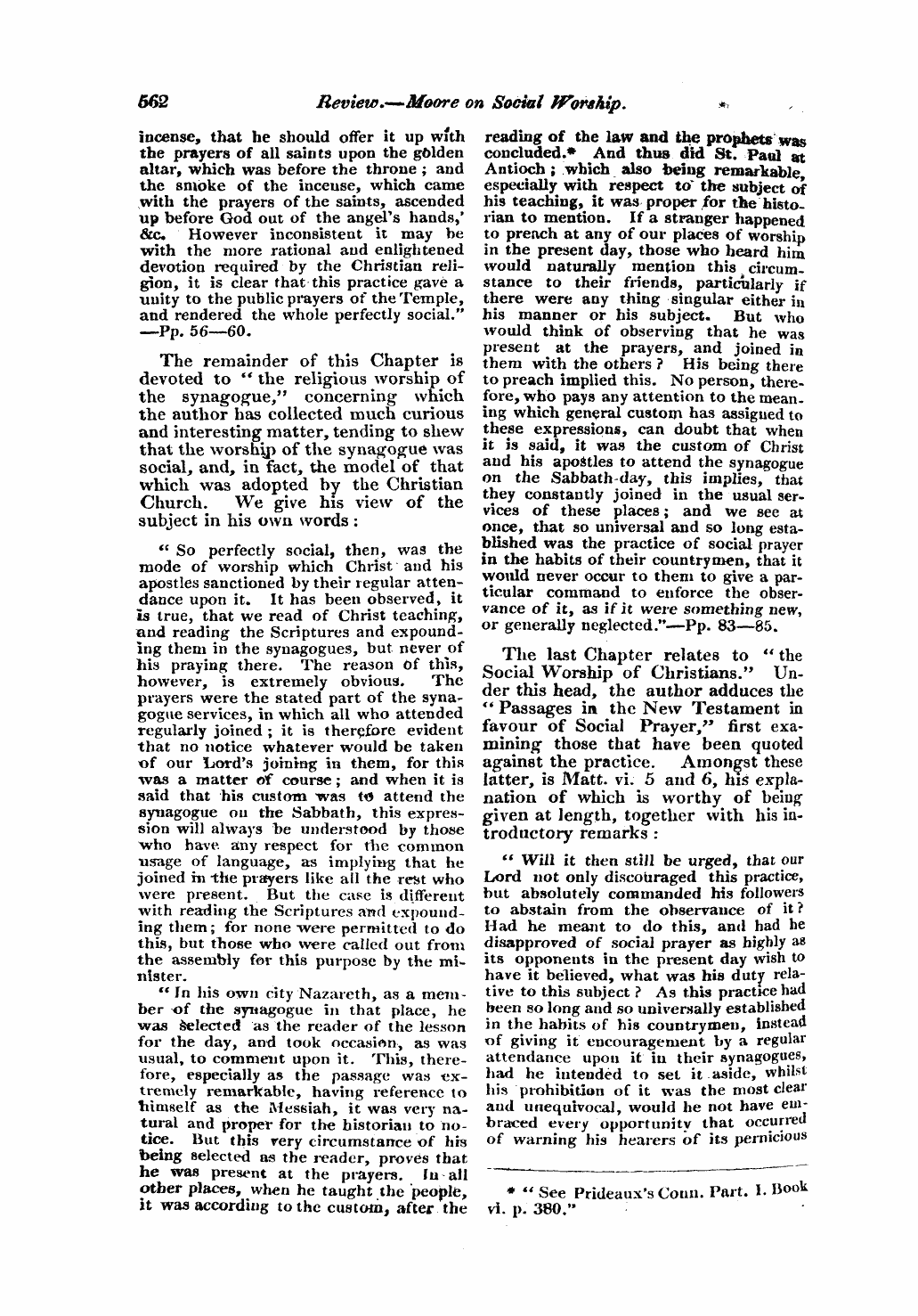 Monthly Repository (1806-1838) and Unitarian Chronicle (1832-1833): F Y, 1st edition - Untitled Article