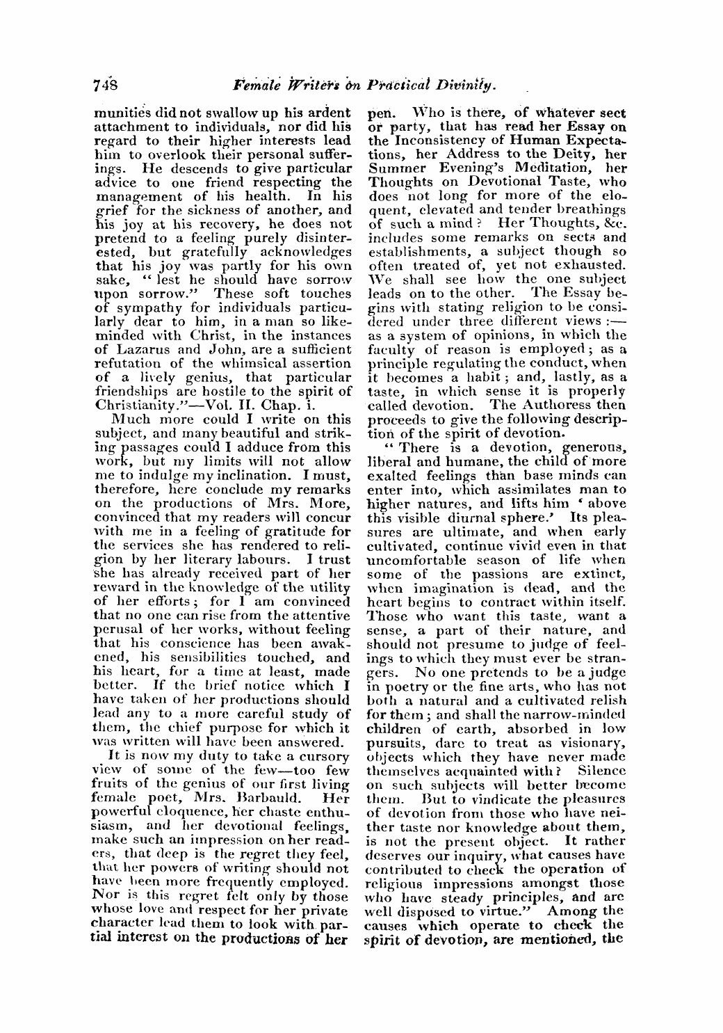 Monthly Repository (1806-1838) and Unitarian Chronicle (1832-1833): F Y, 1st edition - Untitled Article