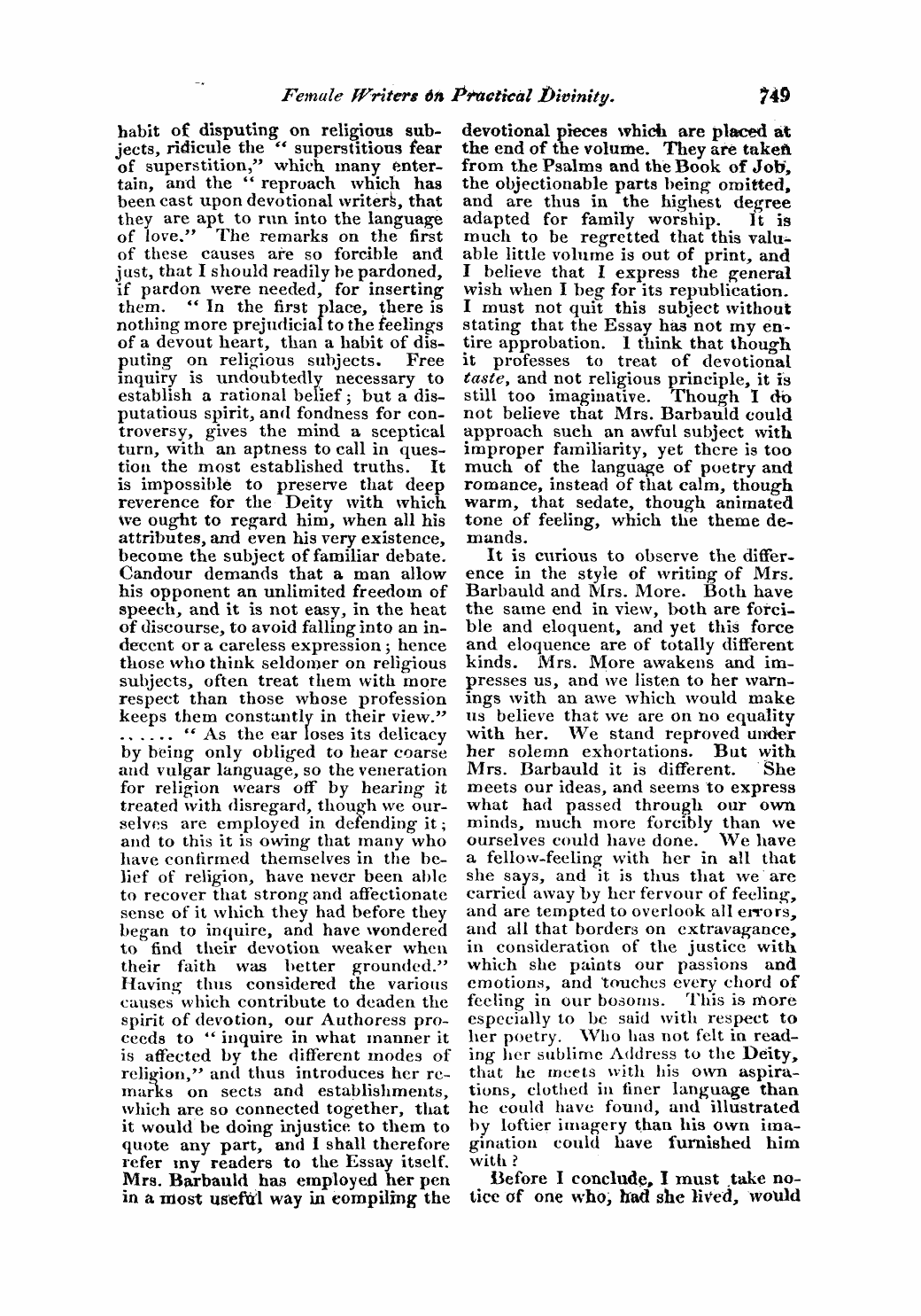 Monthly Repository (1806-1838) and Unitarian Chronicle (1832-1833): F Y, 1st edition: 29