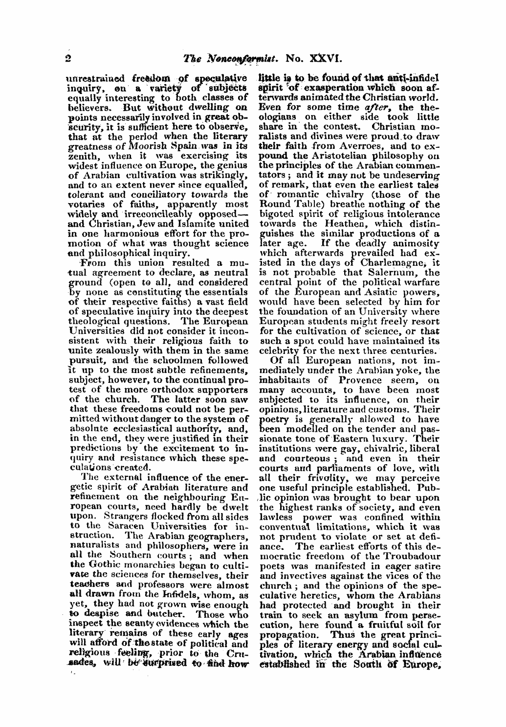 Monthly Repository (1806-1838) and Unitarian Chronicle (1832-1833): F Y, 1st edition - Untitled Article