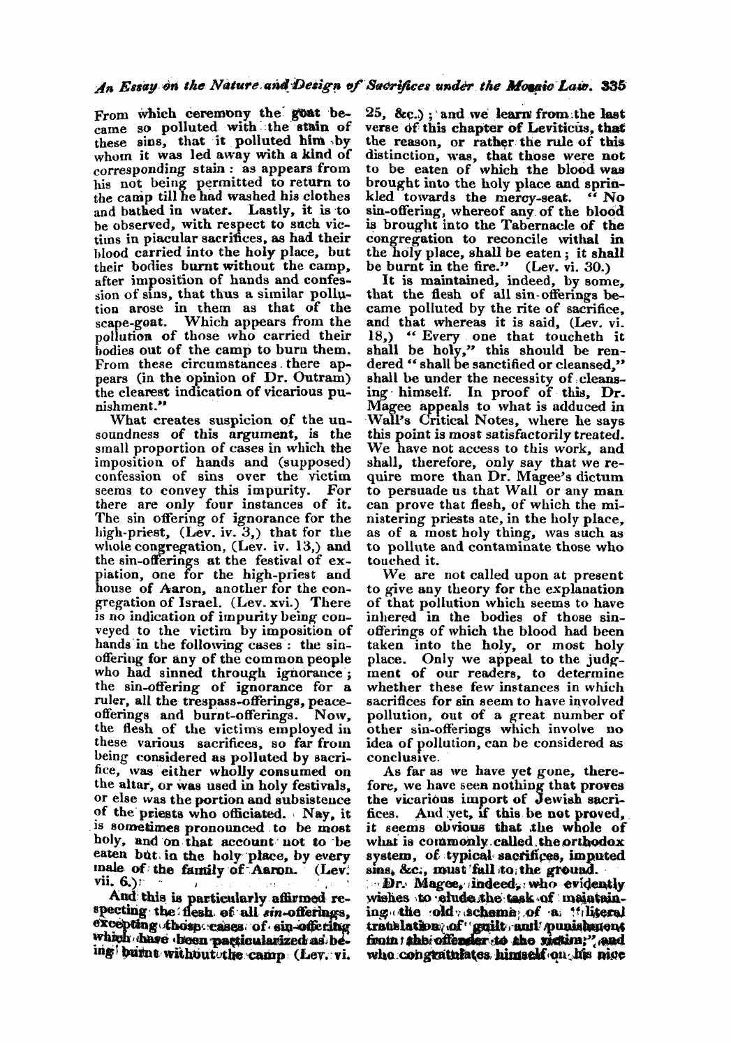 Monthly Repository (1806-1838) and Unitarian Chronicle (1832-1833): F Y, 1st edition: 23