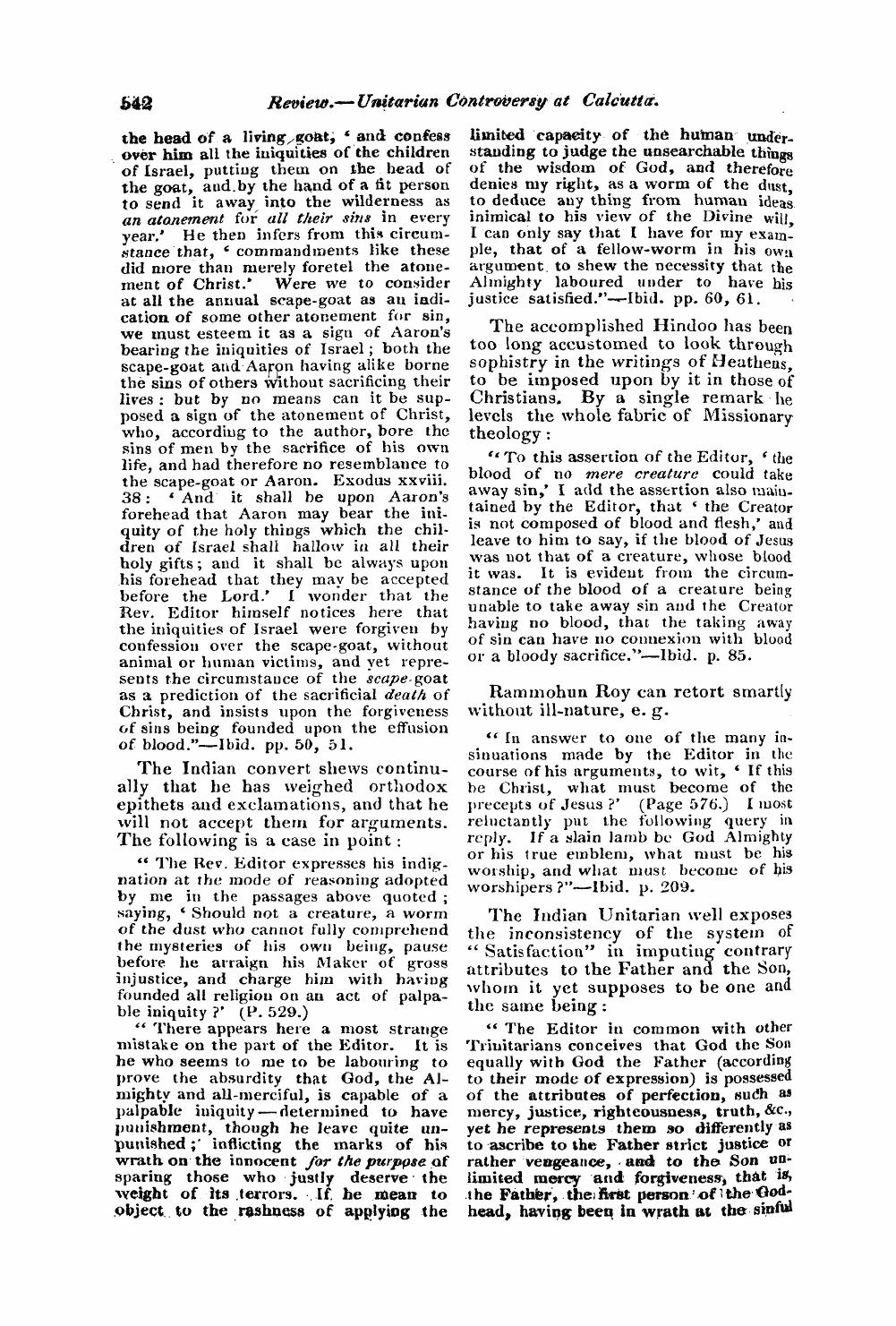 Monthly Repository (1806-1838) and Unitarian Chronicle (1832-1833): F Y, 1st edition: 46