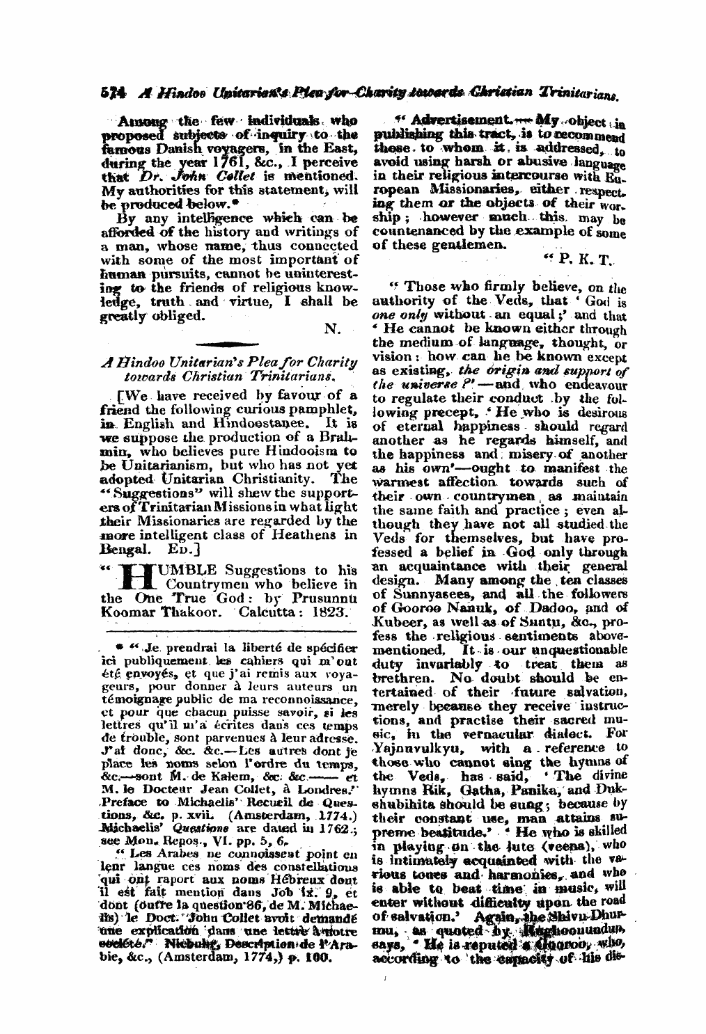 Monthly Repository (1806-1838) and Unitarian Chronicle (1832-1833): F Y, 1st edition: 14