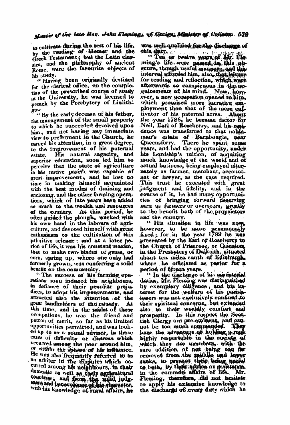 Monthly Repository (1806-1838) and Unitarian Chronicle (1832-1833): F Y, 1st edition - Untitled Article