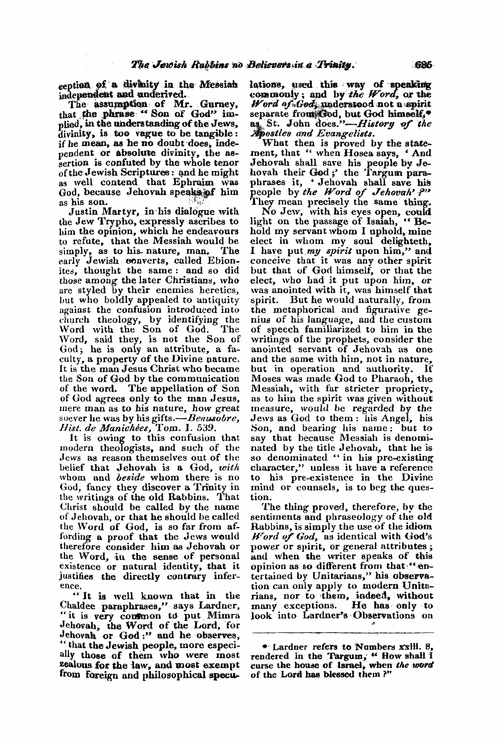 Monthly Repository (1806-1838) and Unitarian Chronicle (1832-1833): F Y, 1st edition: 5