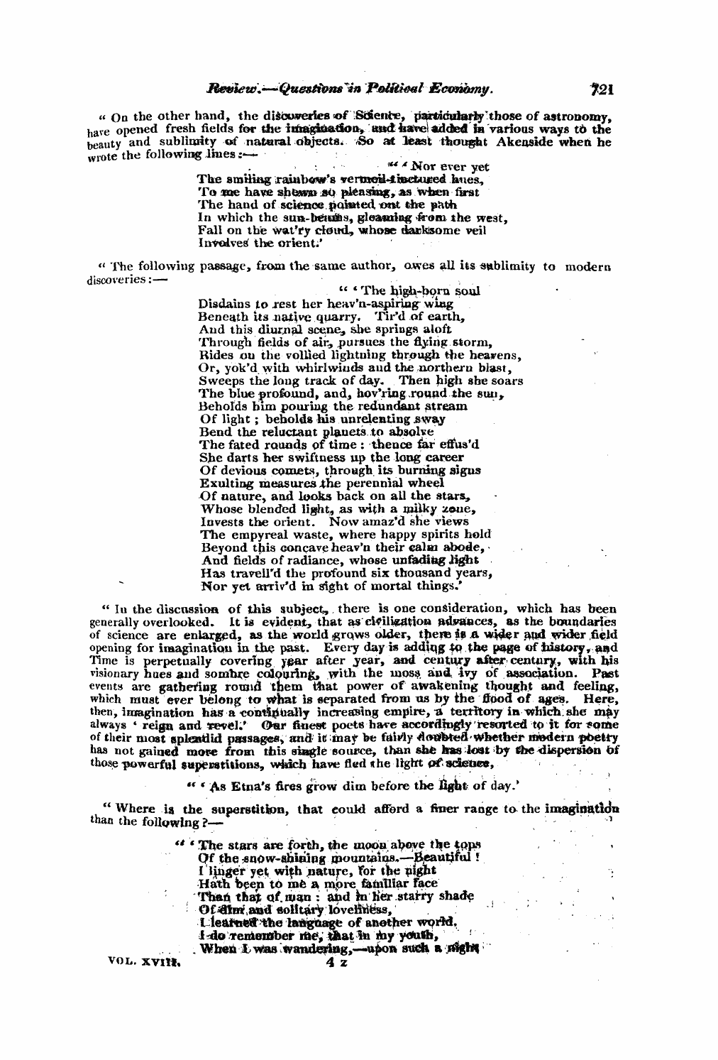 Monthly Repository (1806-1838) and Unitarian Chronicle (1832-1833): F Y, 1st edition: 41