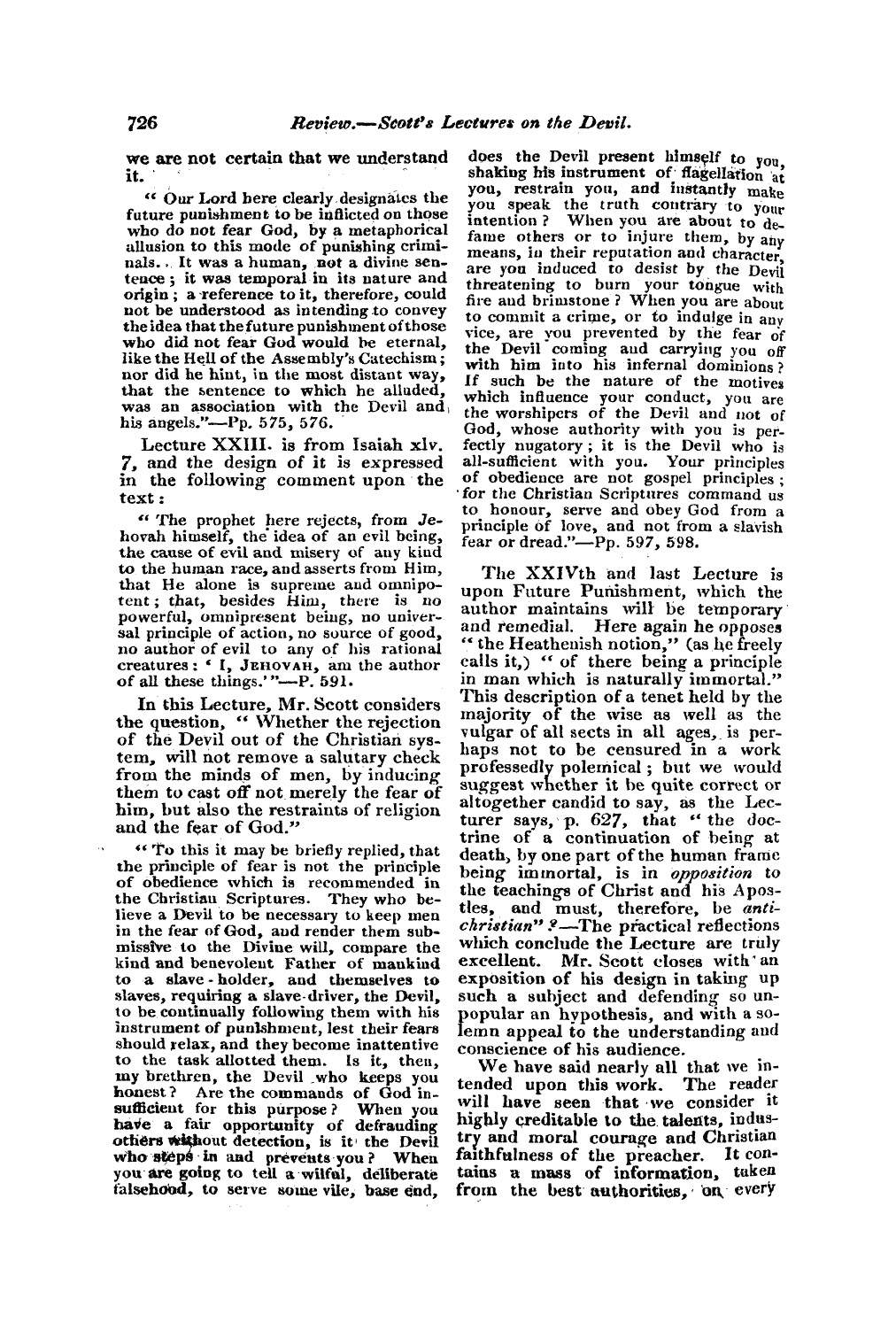 Monthly Repository (1806-1838) and Unitarian Chronicle (1832-1833): F Y, 1st edition - Untitled Article