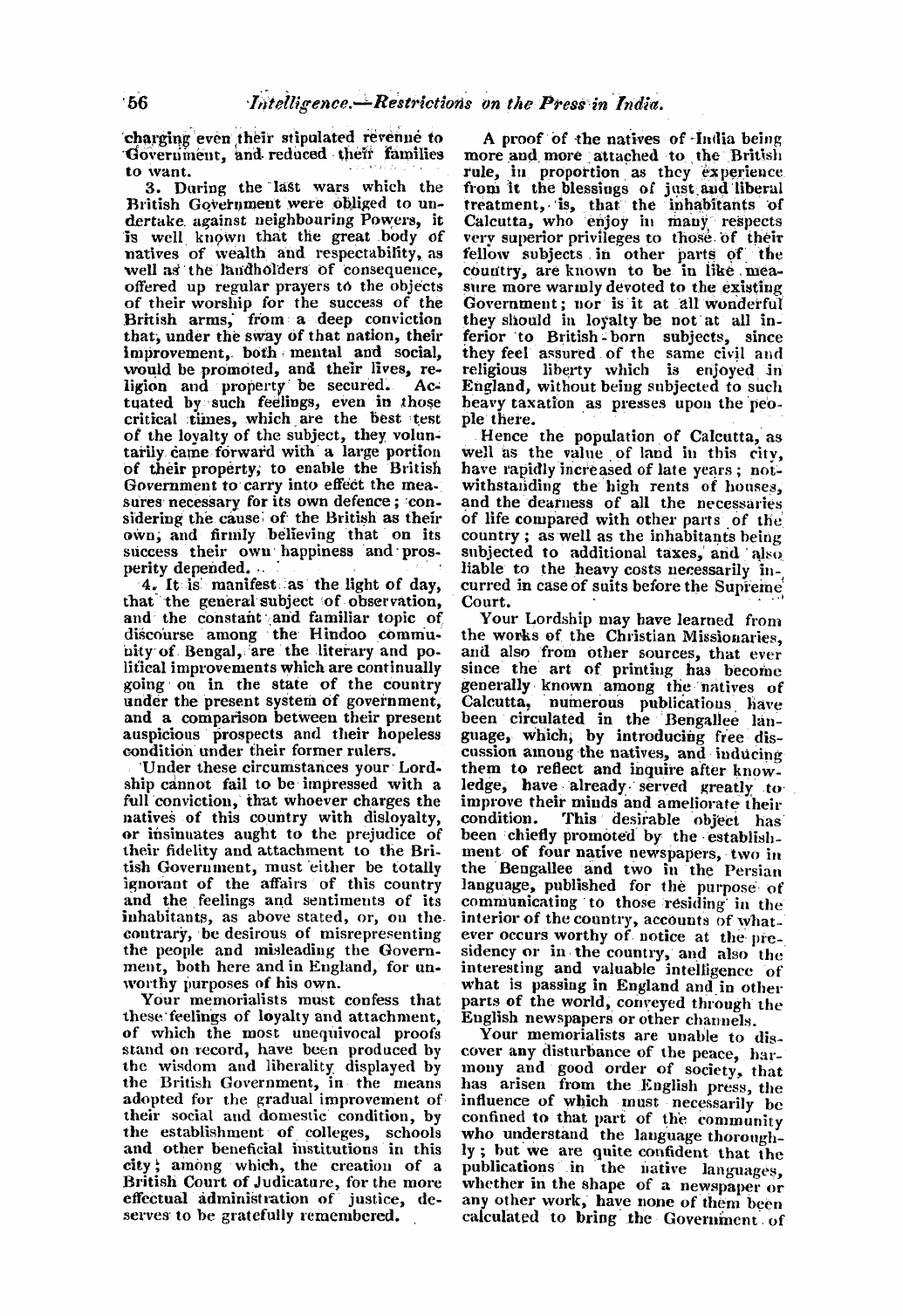 Monthly Repository (1806-1838) and Unitarian Chronicle (1832-1833): F Y, 1st edition: 56