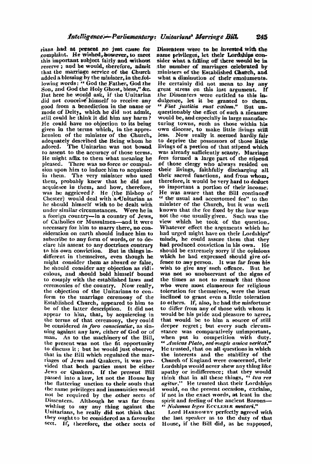 Monthly Repository (1806-1838) and Unitarian Chronicle (1832-1833): F Y, 1st edition - Untitled Article