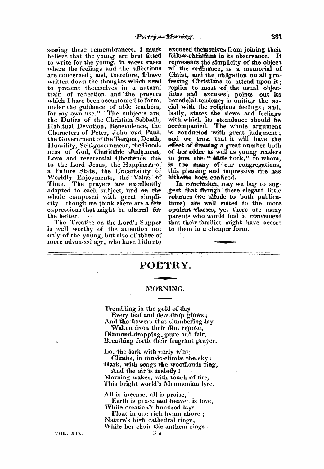 Monthly Repository (1806-1838) and Unitarian Chronicle (1832-1833): F Y, 1st edition - Untitled Article