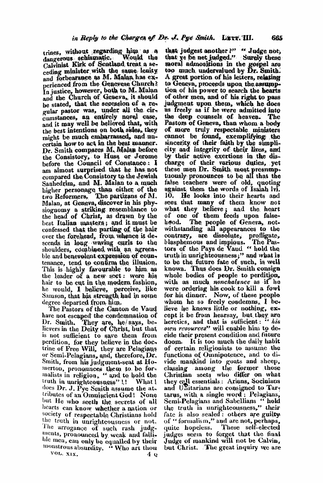 Monthly Repository (1806-1838) and Unitarian Chronicle (1832-1833): F Y, 1st edition - Untitled Article