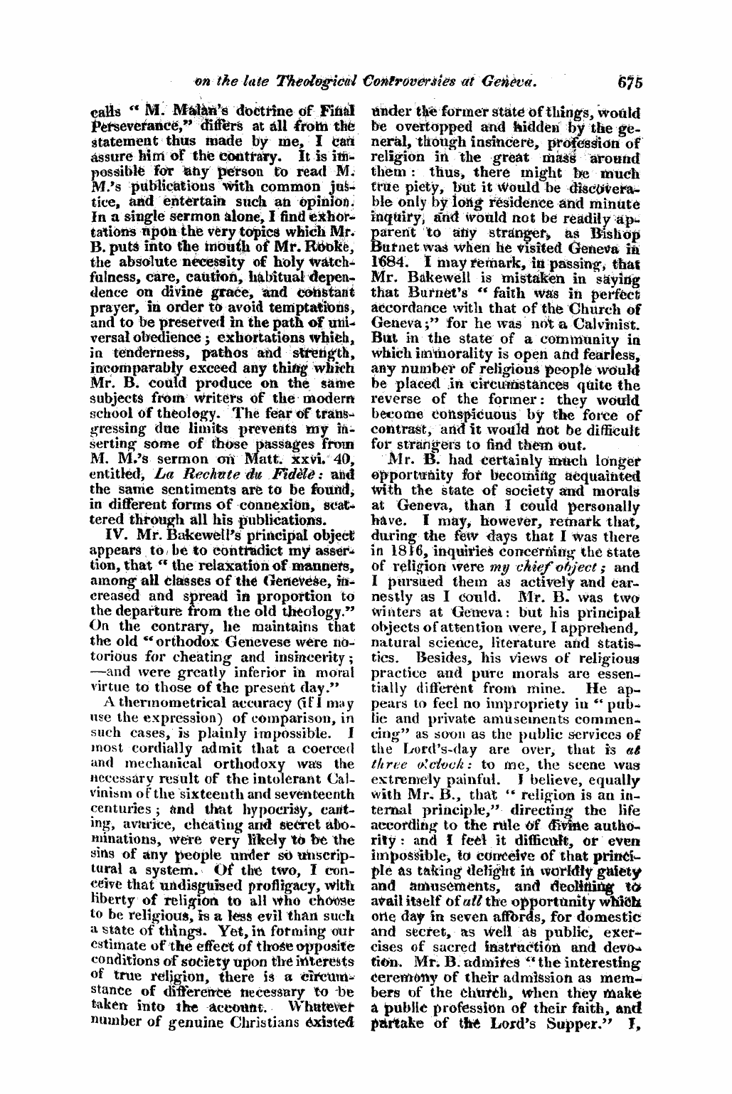 Monthly Repository (1806-1838) and Unitarian Chronicle (1832-1833): F Y, 1st edition: 35