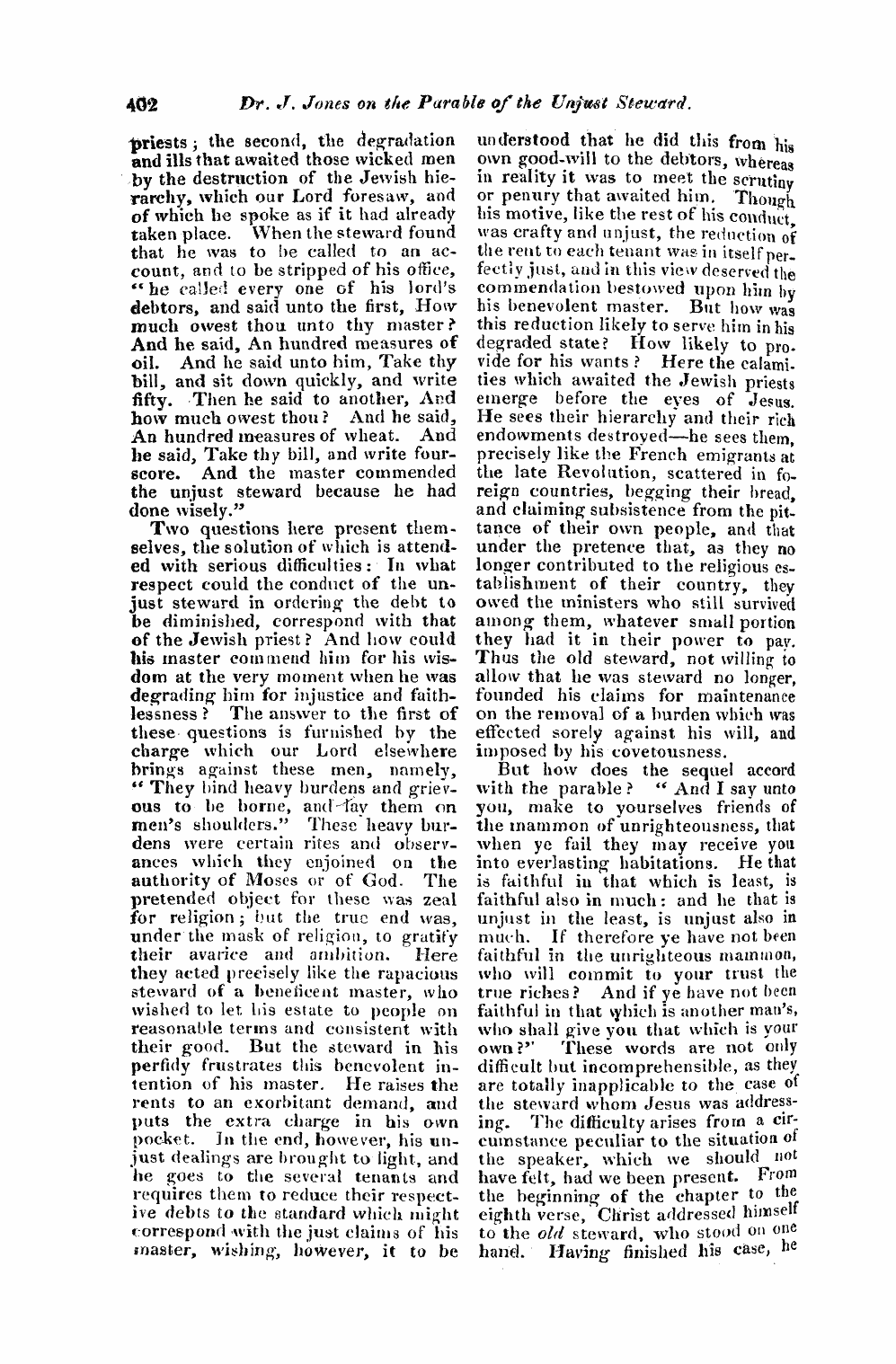 Monthly Repository (1806-1838) and Unitarian Chronicle (1832-1833): F Y, 1st edition - Untitled Article