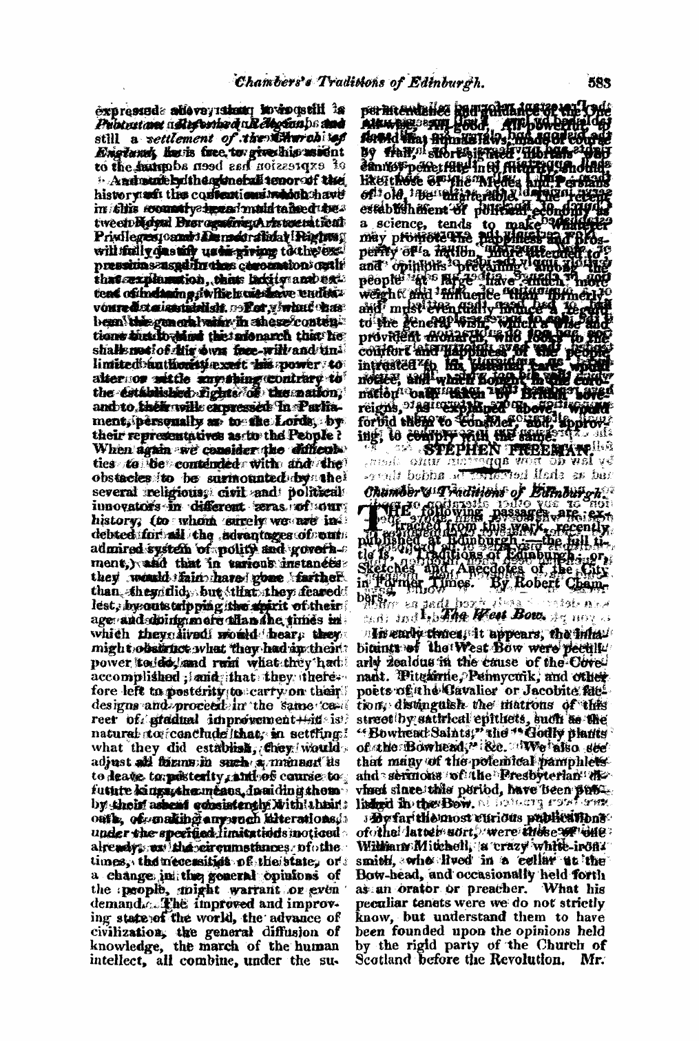 Monthly Repository (1806-1838) and Unitarian Chronicle (1832-1833): F Y, 1st edition: 7