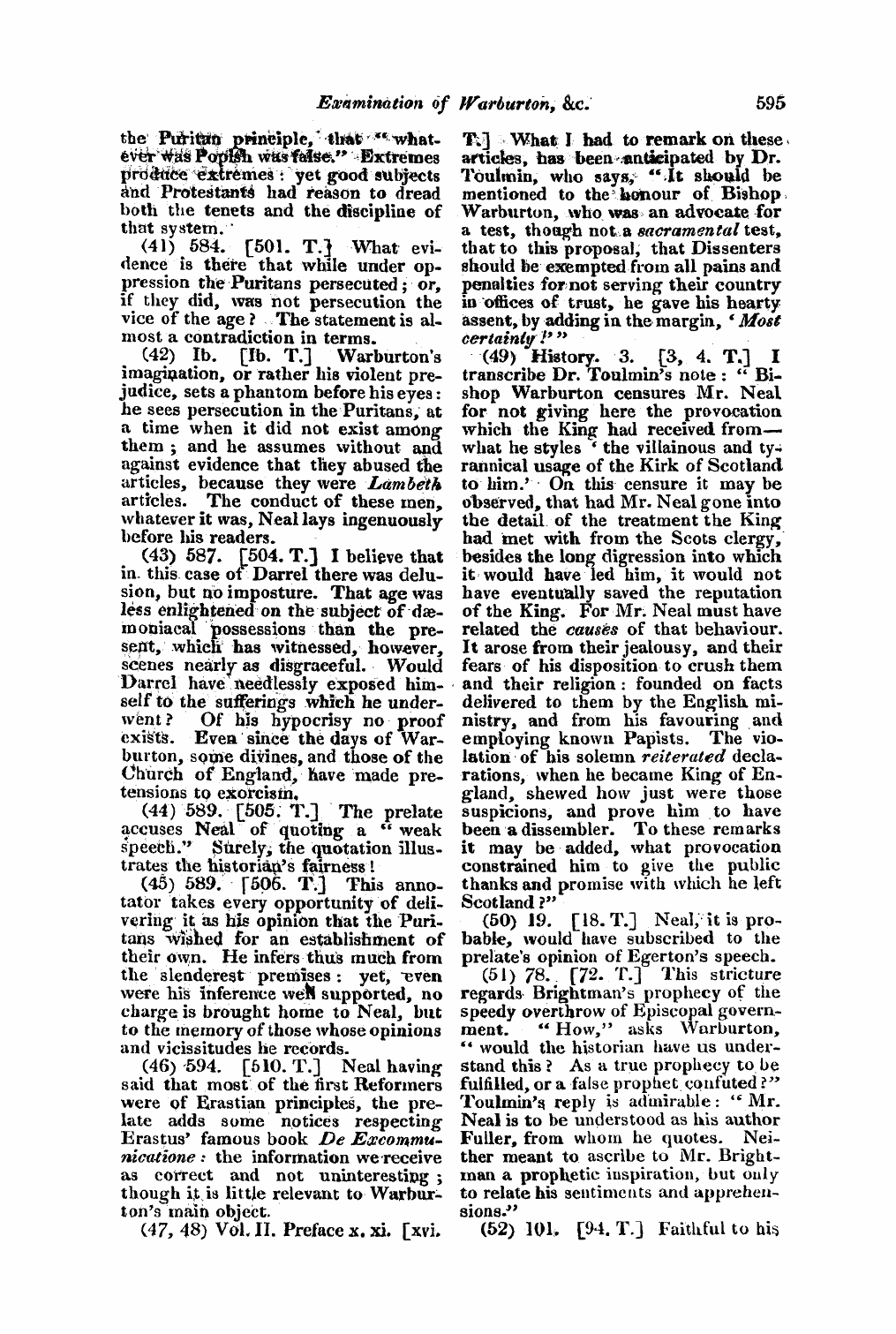 Monthly Repository (1806-1838) and Unitarian Chronicle (1832-1833): F Y, 1st edition - Untitled Article