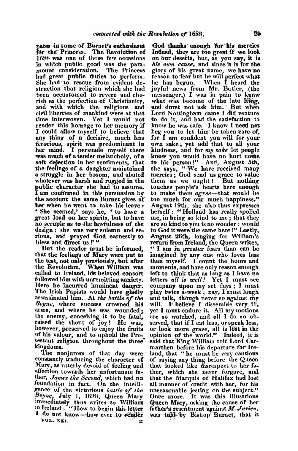 Monthly Repository (1806-1838) and Unitarian Chronicle (1832-1833): F Y, 1st edition: 25