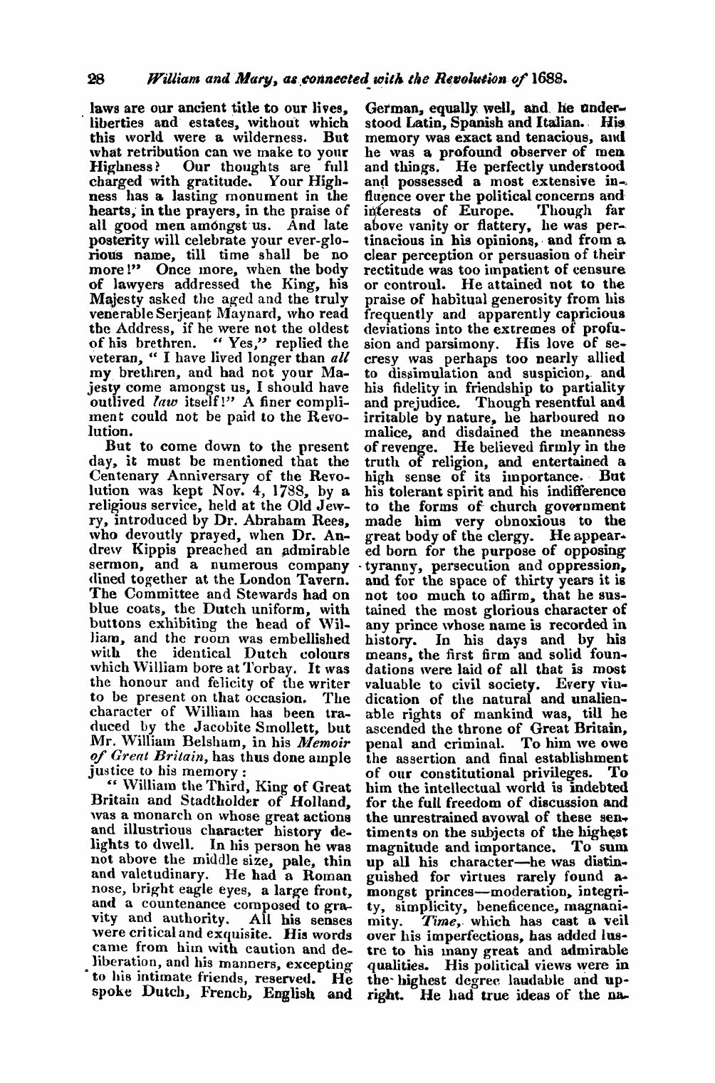 Monthly Repository (1806-1838) and Unitarian Chronicle (1832-1833): F Y, 1st edition - Untitled Article