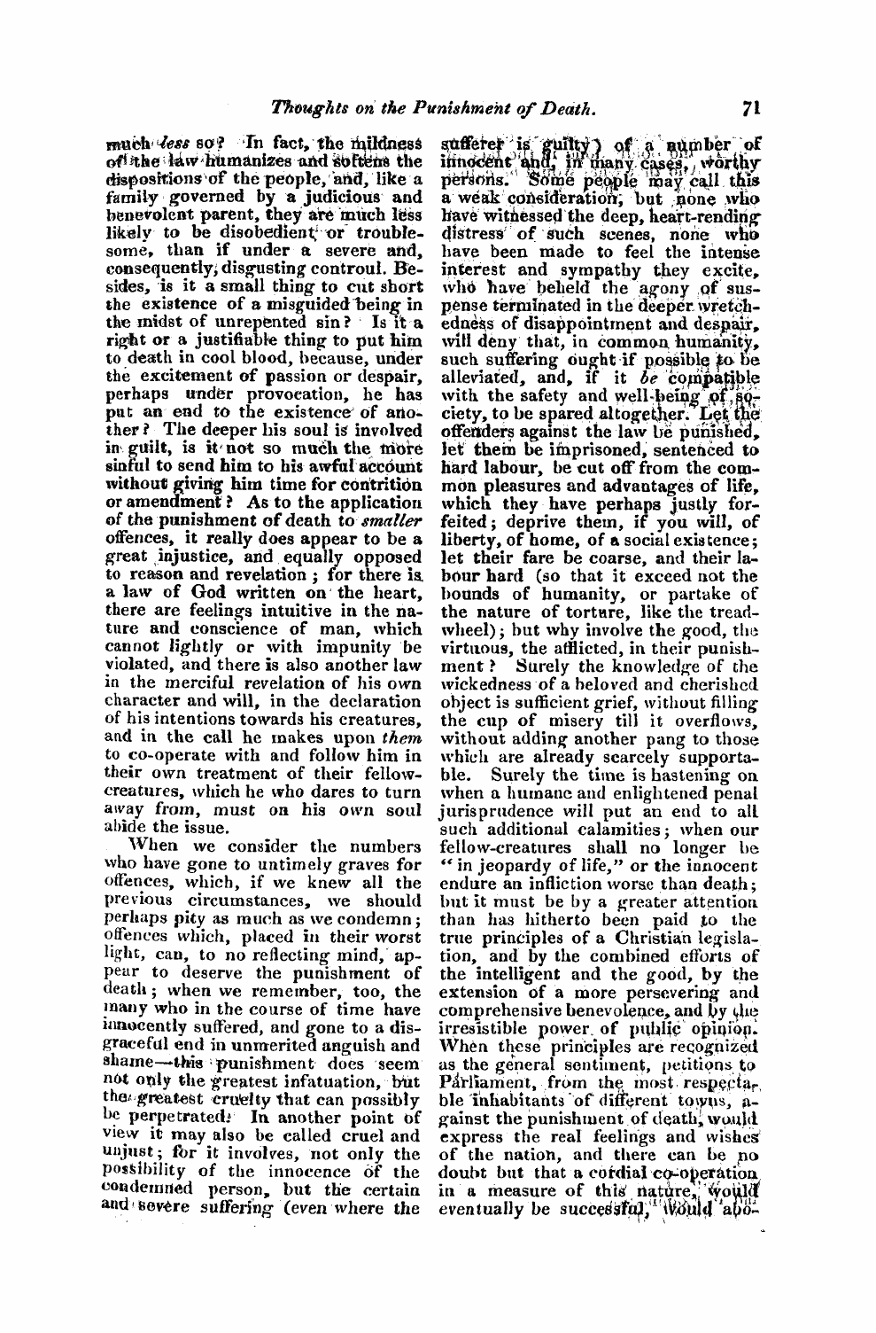 Monthly Repository (1806-1838) and Unitarian Chronicle (1832-1833): F Y, 1st edition - Untitled Article